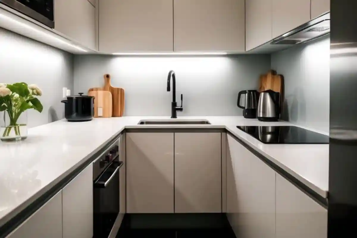 U-Shaped Modular Kitchen icons
