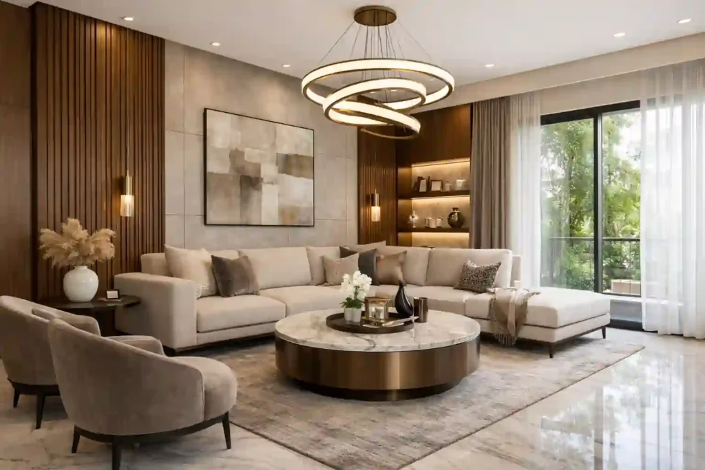 Luxury Living Room Interior