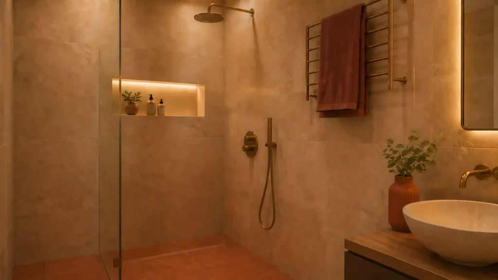 Complete Bathroom Interior Design in Trichy –  Cost, Tiles & Fittings