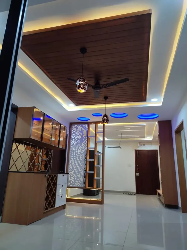 Recessed Lighting False Ceiling Ideas for Small Living Rooms