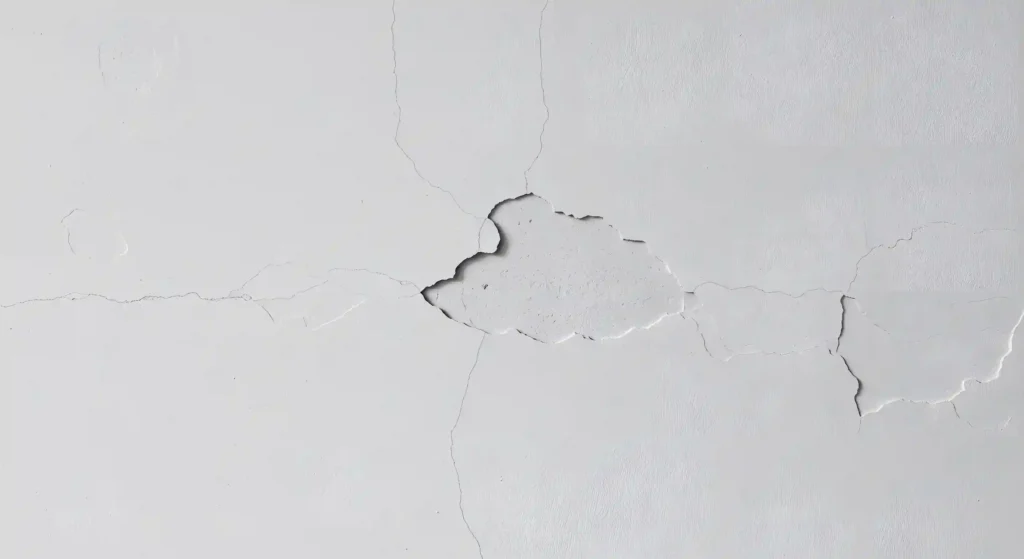 Cracks in false ceiling
