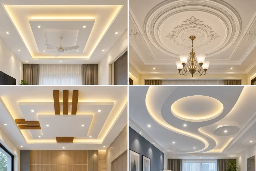 Gypsum vs POP Ceiling