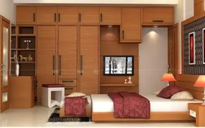 Wardrobe interior design in Trichy
