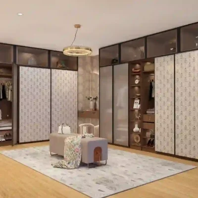Wardrobe interior design in Trichy