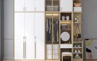 Wardrobe interior design in Trichy